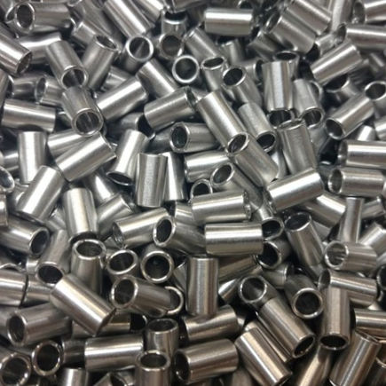 Tubería rígida a medida - MuMETAL® Tubing - Magnetic Shield Corporation - soldada / redonda