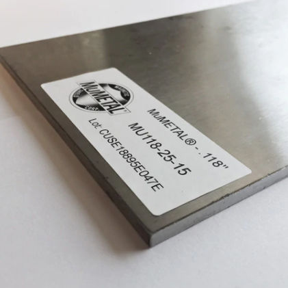 Placa calefactora - MuMETAL® - Magnetic Shield Corporation