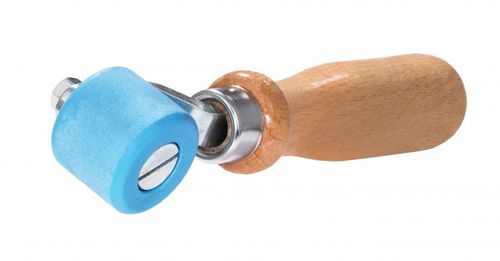 Rodillo de presión con mango de madera - K01674 - MUNSCH Plastic Welding Technology
