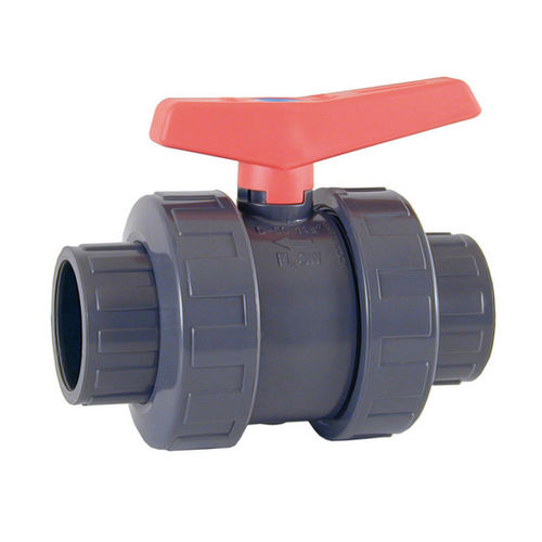 Válvula de bola - UP.60.SF5 - Cepex SER - manual / roscada / en PVC-U