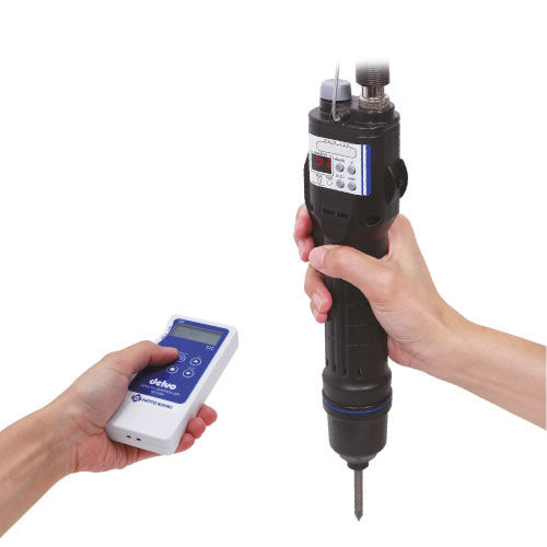 Atornilladora eléctrica con cable - DLV30S Series - Nitto Kohki Europe - recta / brushless / con control de par