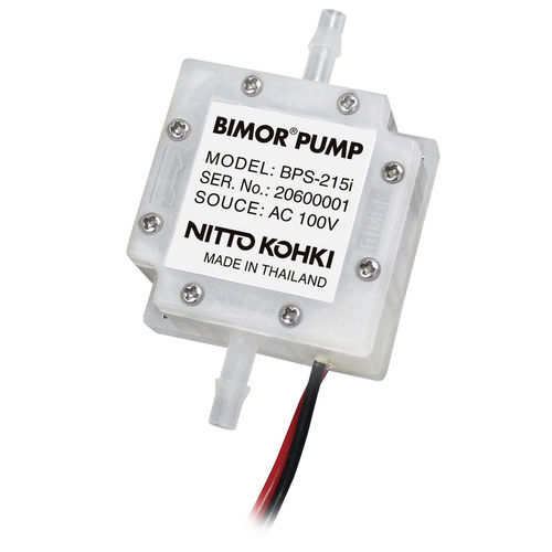 Bomba de agua - BIMOR BPS 230V - Nitto Kohki Europe - para productos químicos / piezoeléctrica / autocebante