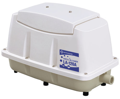 Soplador de aire - MEDO LA-120A - Nitto Kohki Europe - monoetapa / para el tratamiento de aguas residuales / para metanizador