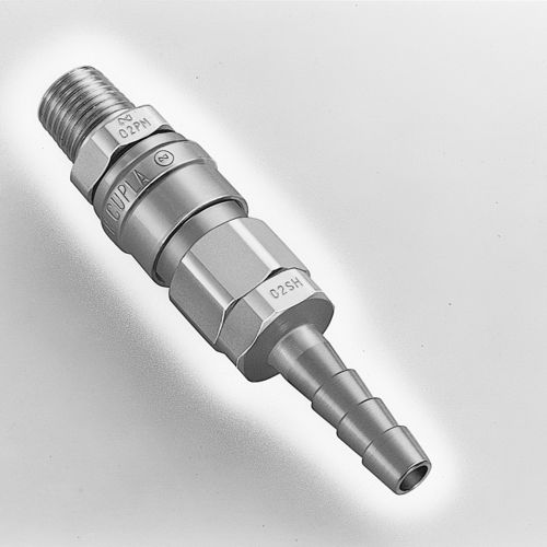 Racor neumático - Super Cupla  - Nitto Kohki Europe - push-to-lock / de encaje / de acero