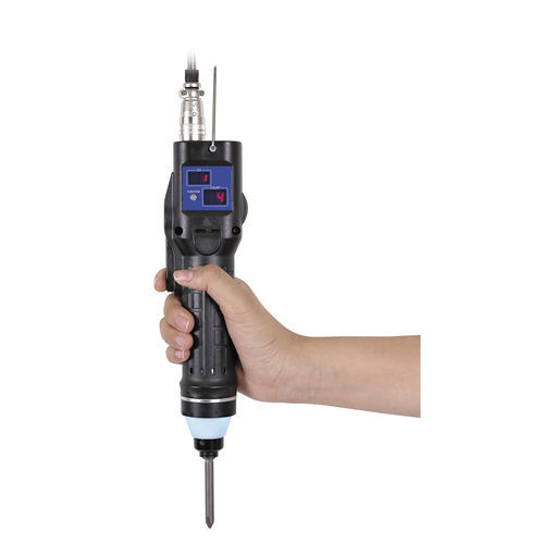 Atornilladora eléctrica con control de par por absorción de corriente - DLV04C/10C/45C - Nitto Kohki Europe - con cable / recta / brushless