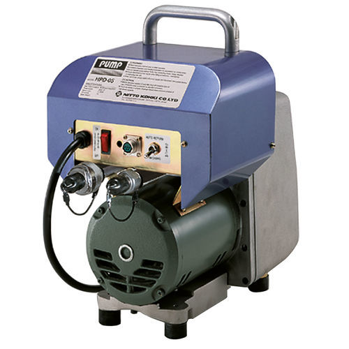 Bomba hidráulica para punzonadora - HPD-05 - Nitto Kohki Europe - de pistón / con motor eléctrico / de doble efecto