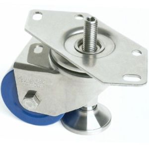 Ruedecilla de inmovilización - 500 Series - Atlas Casters - giratoria / con platino giratorio / con varilla roscada