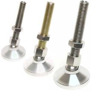 Pie de nivelación - Atlas Casters - de máquina / para aparato / de metal