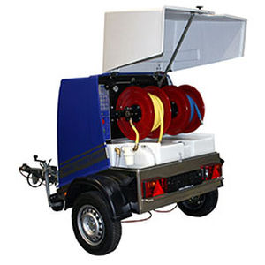 Limpiador de alta presión de agua fría - TD144 - Aquila Triventek A/S - de agua caliente / con motor diésel / en remolque