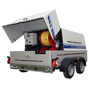 Limpiador de alta presión con motor térmico - TD303BIG - Aquila Triventek A/S - en remolque / con depósito