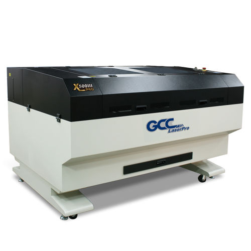 Máquina de corte láser CO2 - X500III Pro - GCC - para Acryl / de barras / servoaccionada
