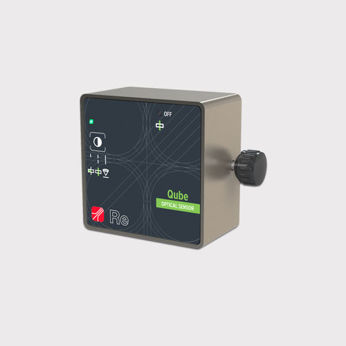 Sensor óptico de forma - QUBE - Re S.p.A. - integrado / con salida analógica