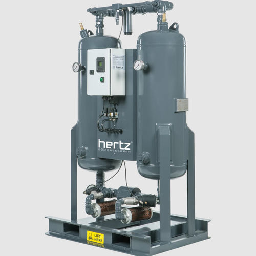 Secador de aire comprimido por adsorción sin aporte de calor - HDA series  - Hertz Kompressoren GmbH
