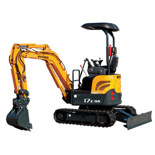 Excavadora compacta - R17Z-9A   - Hyundai Construction Equipment Americas, Inc. - mini / con orugas / Tier 4 final