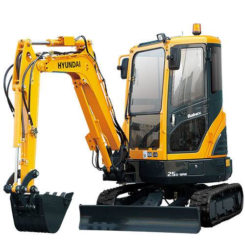 Excavadora compacta - R25Z-9AK - Hyundai Construction Equipment Americas, Inc. - mini / con orugas / Tier 4 final