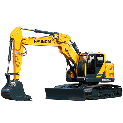 Excavadora intermedia - HX235A LCR - Hyundai Construction Equipment Americas, Inc. - con orugas / Tier 4 final / para obra de construcción