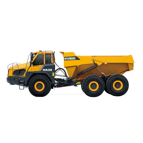 Dúmper articulado - HA30 - Hyundai Construction Equipment Americas, Inc. - diésel / para minas y canteras / para obra