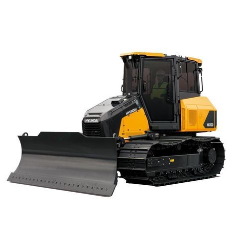 Bulldozer con orugas - HD100 XL - Hyundai Construction Equipment Americas, Inc. - para obra
