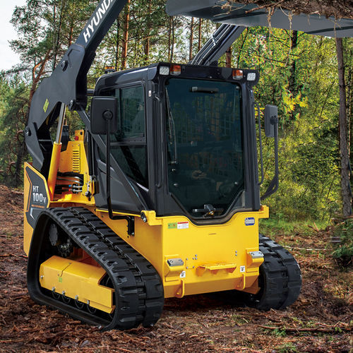Cargadora compacta de orugas diésel - HT100V - Hyundai Construction Equipment Americas, Inc.