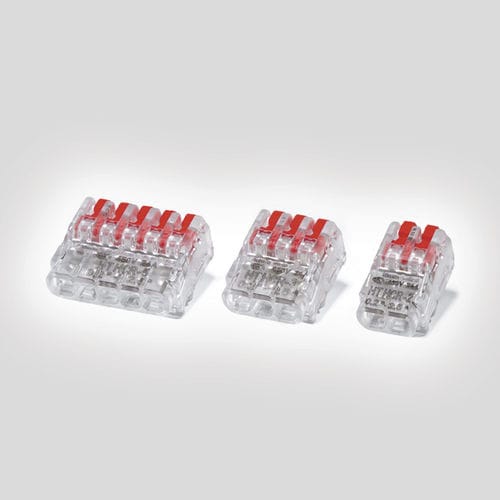 Conector de hilo de metal - Serie HCR - HellermannTyton España - de alimentación eléctrica / rectangular / insertable