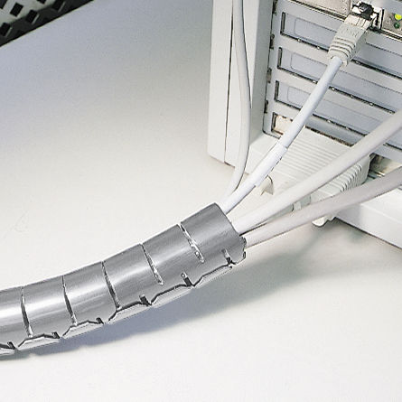 Funda de protección - Serie HelaWrap - HellermannTyton España - espiralada / para cables / de polipropileno