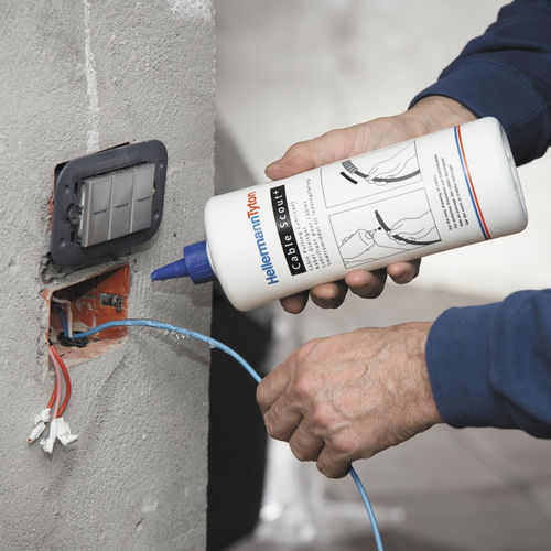 Grasa poco viscosa lubricante - Serie CS - CPL - HellermannTyton España - para cables / transparente