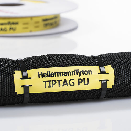 Etiqueta de transferencia térmica - TipTag Series - HellermannTyton España - de identificación / imprimible / de poliuretano