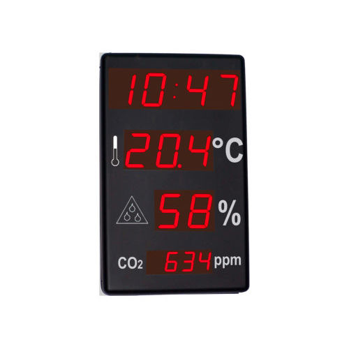 Visualizador digital - DC41SRTHO - DITEL - de 7 segmentos / para medición de temperatura / de medición de humedad