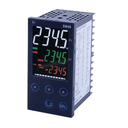 Controlador PID universal - Syros SW49 - DITEL - de 4 dígitos / compacto / para válvula