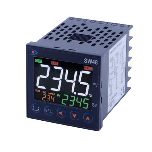 Controlador PID universal - Syros SW48 - DITEL - de 4 dígitos / para montaje sobre panel / para válvula