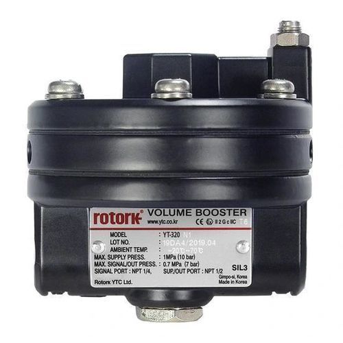 Amplificador neumático de volumen de volumen - YT-320 - Rotork - de presión