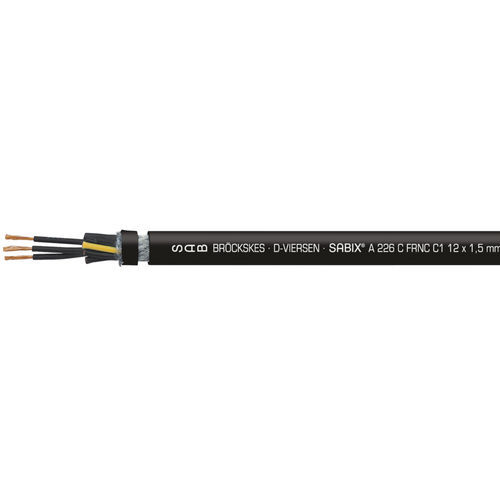Cable eléctrico libre de halógenos - SABIX® A 226 C FRNC C1 - SAB BROECKSKES GMBH & Co. KG - de alimentación / aislado / antipropagación de fuego