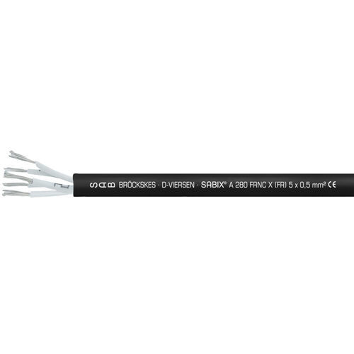 Cable eléctrico libre de halógenos - SABIX® A 280 FRNC X (FR) - SAB BROECKSKES GMBH & Co. KG - de alimentación / DIN / aislado