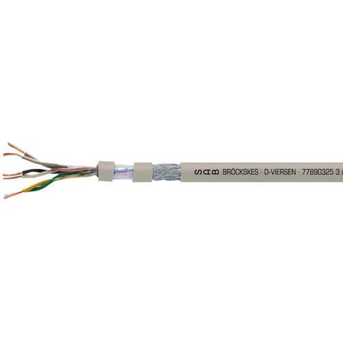 Cable eléctrico de gran flexibilidad - SD 980 CP TP - SAB BROECKSKES GMBH & Co. KG - de datos / DIN / aislado