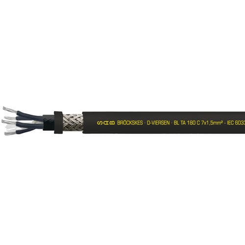 Cable eléctrico de alimentación - BL TA 180 C - SAB BROECKSKES GMBH & Co. KG - DIN / aislado / antipropagación de fuego