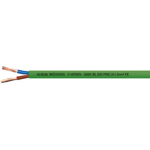 Cable eléctrico InterBus-Loop - SABIX® IBL 600 FRNC - SAB BROECKSKES GMBH & Co. KG - de datos / aislado / antipropagación de fuego