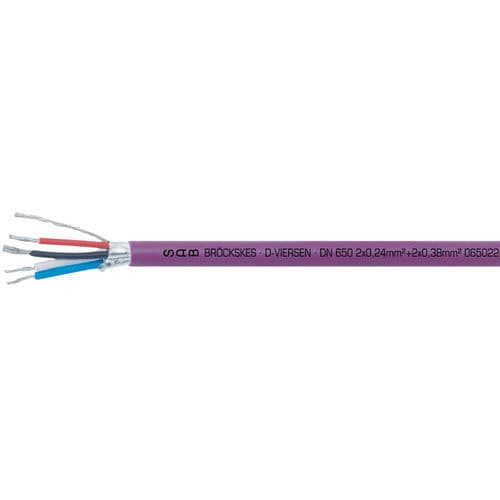 Cable eléctrico DeviceNet - DN 650 - SAB BROECKSKES GMBH & Co. KG - de datos / DIN / aislado