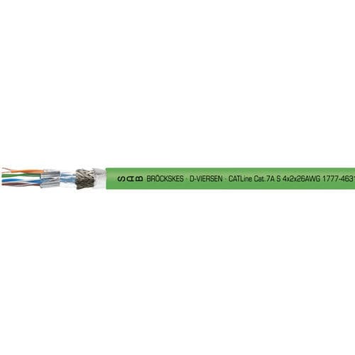Cable eléctrico CAT 7a - 17774 series - SAB BROECKSKES GMBH & Co. KG - de datos / Gigabit Ethernet / aislado