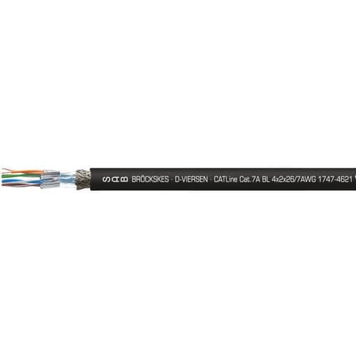 Cable eléctrico libre de halógenos - 17474621 - SAB BROECKSKES GMBH & Co. KG - de datos / Ethernet / RJ45