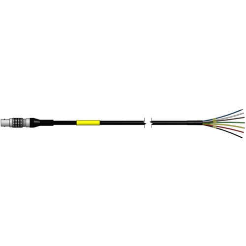 Cable eléctrico para sensor - S3833-4080-00050 - SAB BROECKSKES GMBH & Co. KG - de alimentación / LEMO / aislado
