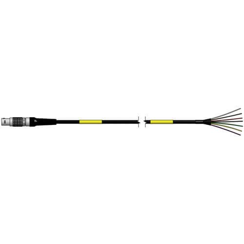 Cable eléctrico para sensor - S3833-4329-00600 - SAB BROECKSKES GMBH & Co. KG - de alimentación / LEMO / aislado