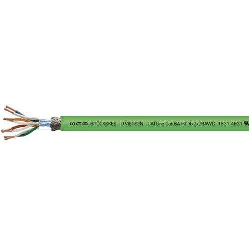 Cable eléctrico CAT 6a - 16314631 - SAB BROECKSKES GMBH & Co. KG - de datos / Gigabit Ethernet / RJ45