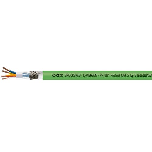 Cable eléctrico de alimentación - PN 661 - SAB BROECKSKES GMBH & Co. KG - Ethernet / RJ45 / industrial
