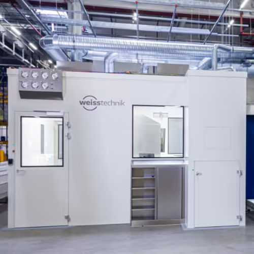Sala blanca para aplicaciones farmacéuticas - Weiss Technik