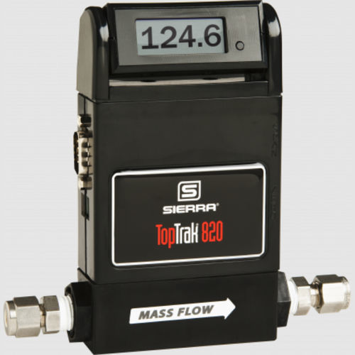 Caudalímetro másico - TopTrak® 820 - Sierra Instruments - para gas / en línea / de acero inoxidable