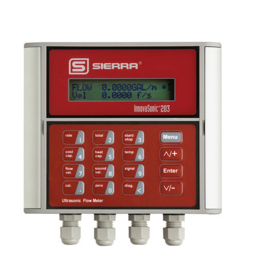 Caudalímetro de ultrasonido de tiempo de tránsito - InnovaSonic® 203 - Sierra Instruments - volumétrico / para líquido / para agua