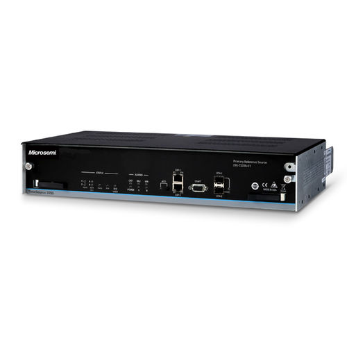 Receptor GPS - TimeSource® 3050 - Microsemi - tiempo-frecuencia / de referencia / para redes de telecomunicaciones