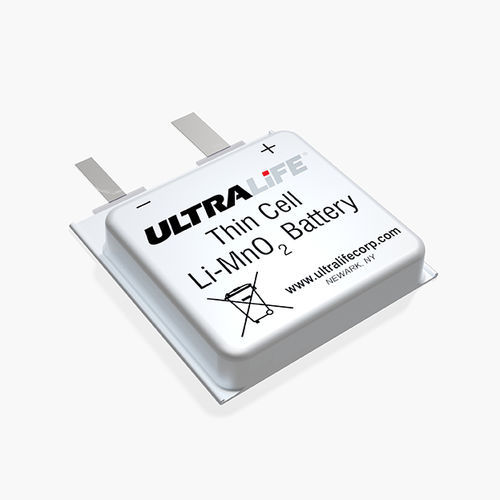 Batería de litio-dióxido de manganesio - CP502520 - Ultralife Corporation - fina / 3 V / para aplicaciones médicas