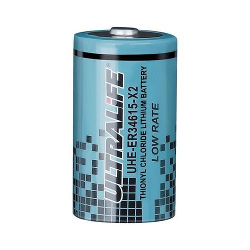 Batería Li-SoCl2 - UHE-ER34615-X2 - Ultralife Corporation - tipo D / 3 V / para alumbrado de emergencia