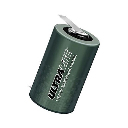 Batería de litio-dióxido de manganesio - U10026-T1 - Ultralife Corporation - cilíndrica / CR / 3 V